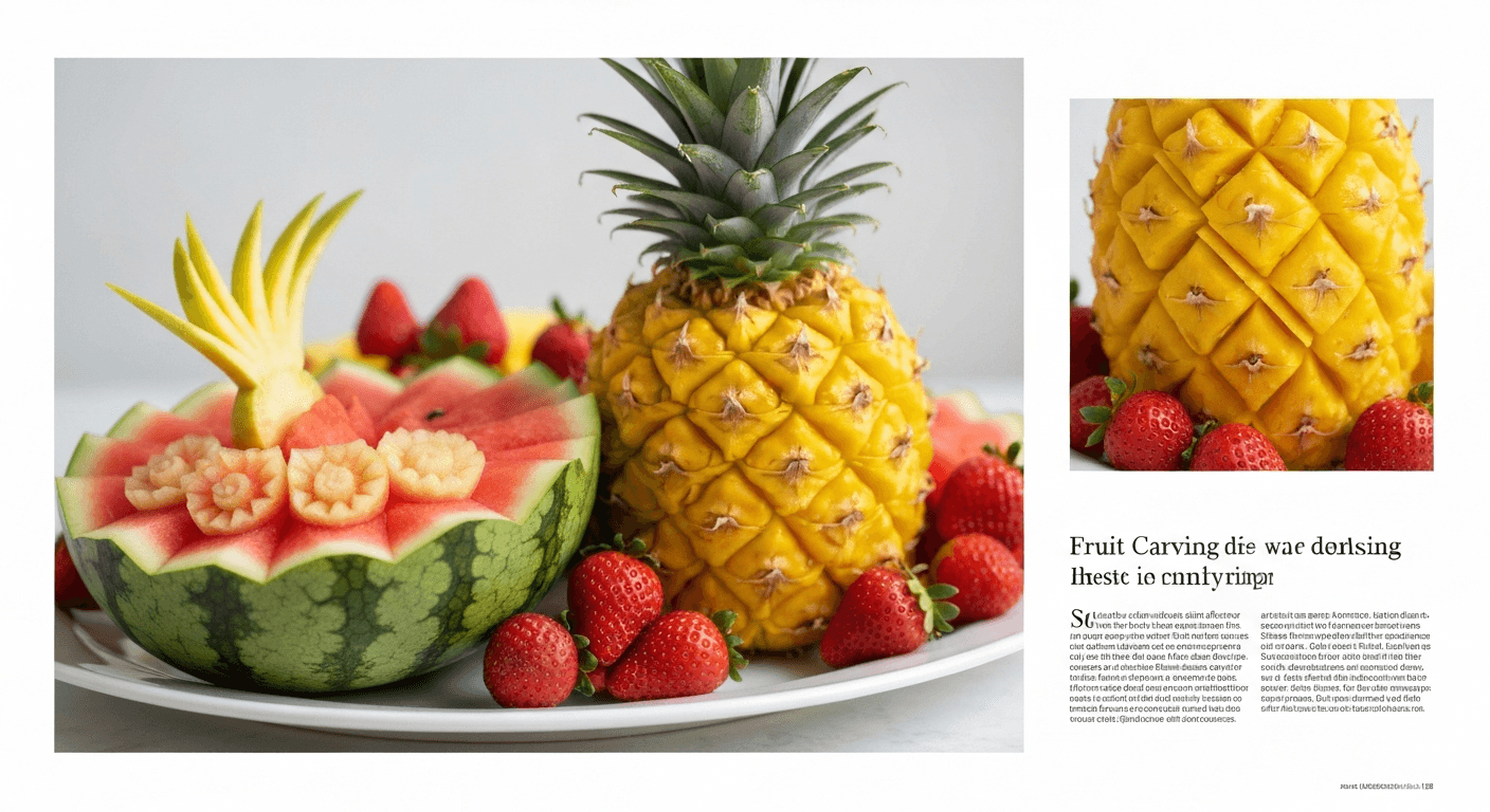 Edible Art: A Beginner's Guide to Fruit Carving