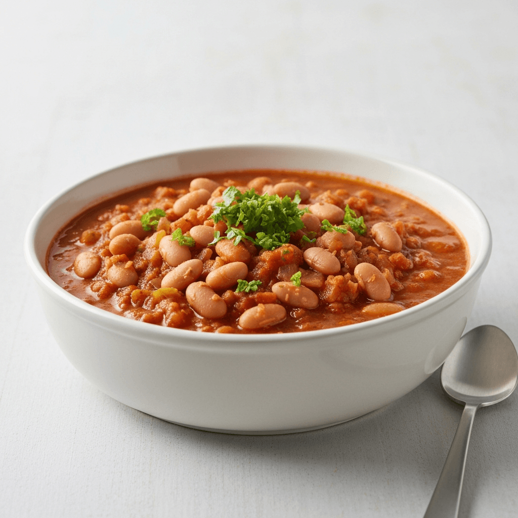 Jersey Bean Crock with Garden Herb Gremolata