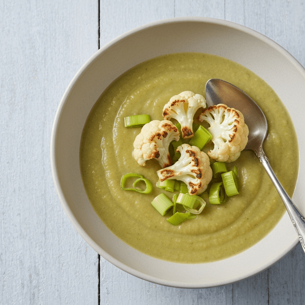 Jersey Cauliflower and Leek Soup