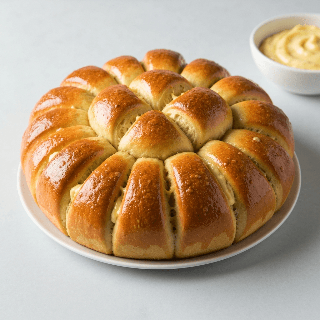Pampushky Garlic Butter Pull-Apart Bread