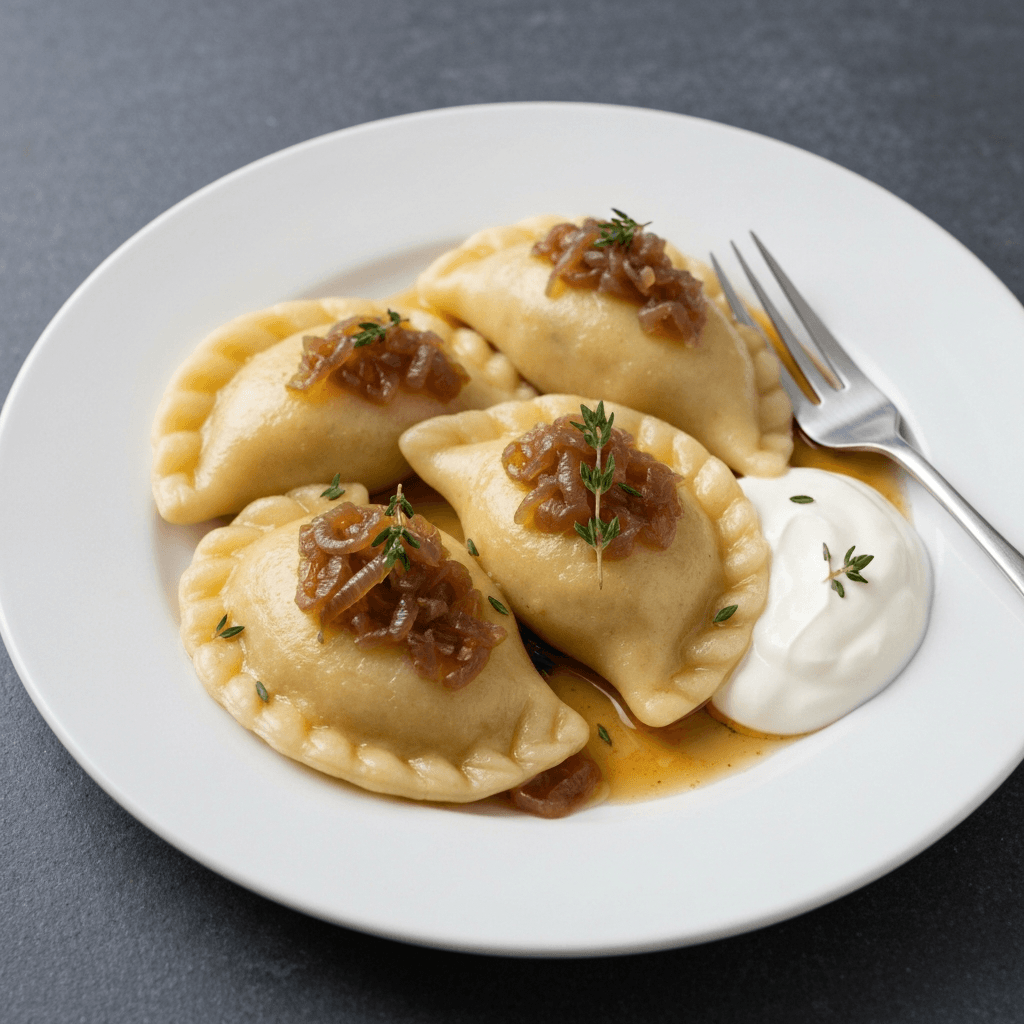 French Onion Soup Pierogi