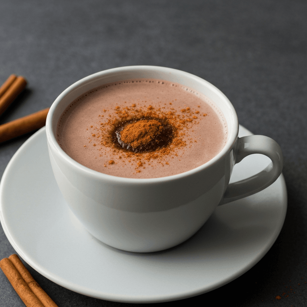 Mole-Infused Hot Chocolate with Cinnamon and Chili