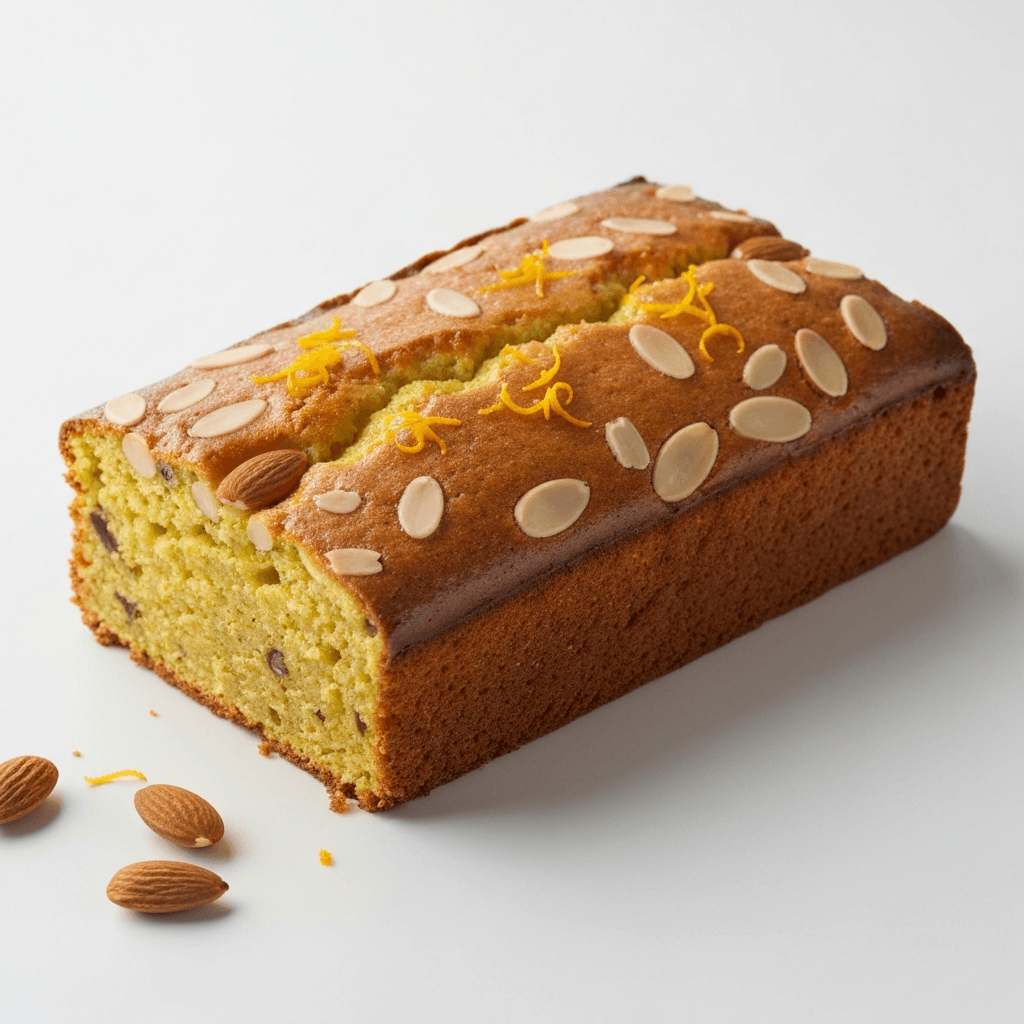 Olive Oil Cake with Orange and Almonds (Torta de Aceite con Naranja y Almendras)