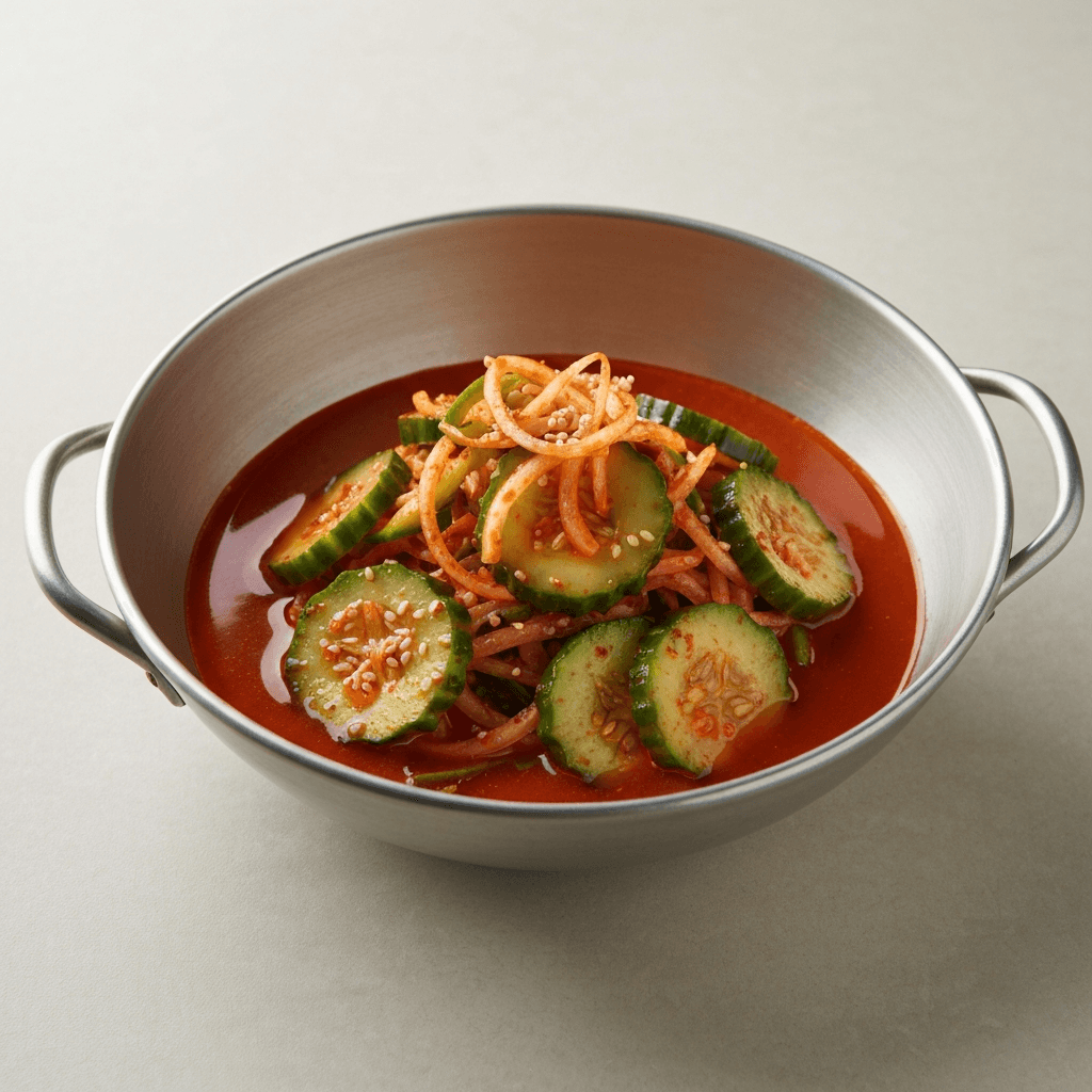 Korean Cucumber Salad (Oi Muchim) Hot Pot