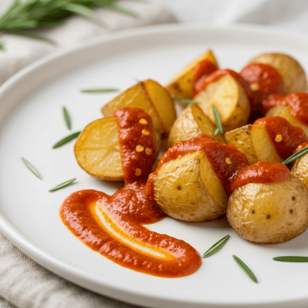 Patatas Bravas with Spicy Brava Sauce