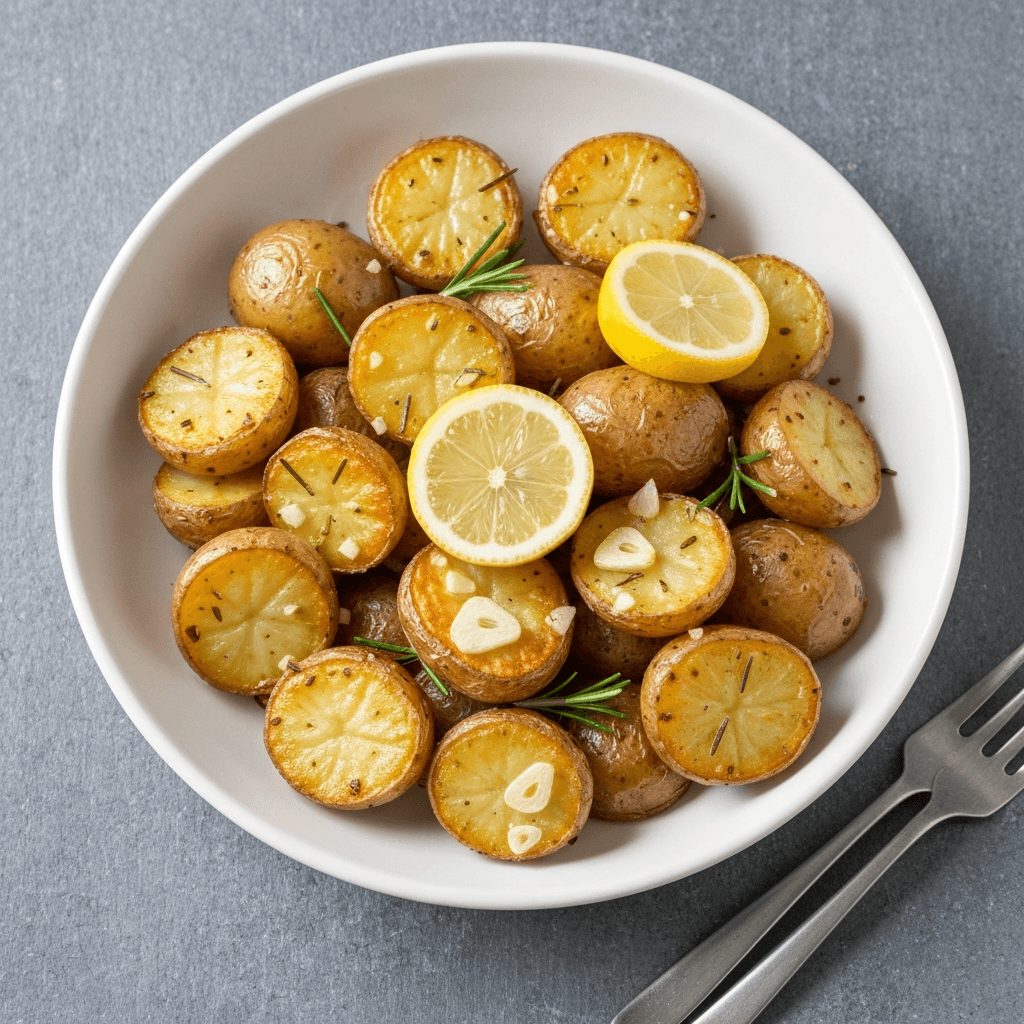 Roasted Potatoes with Garlic, Rosemary, and Lemon