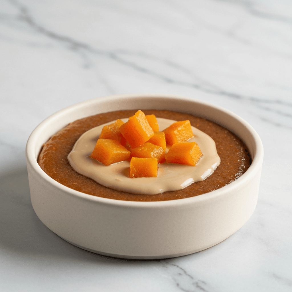 Kabak Tatlısı (Pumpkin Dessert) with Walnuts and Tahini