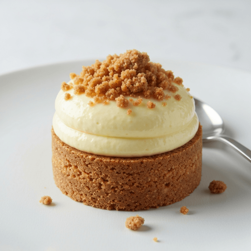 Limoncello Mascarpone Mousse with Almond Biscotti Crumble