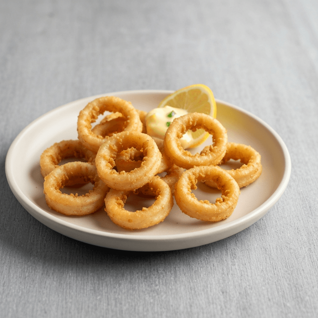 Calamares a la Romana with Lemon Aioli