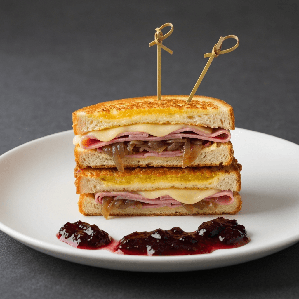 French Onion Soup Monte Cristo Sandwich
