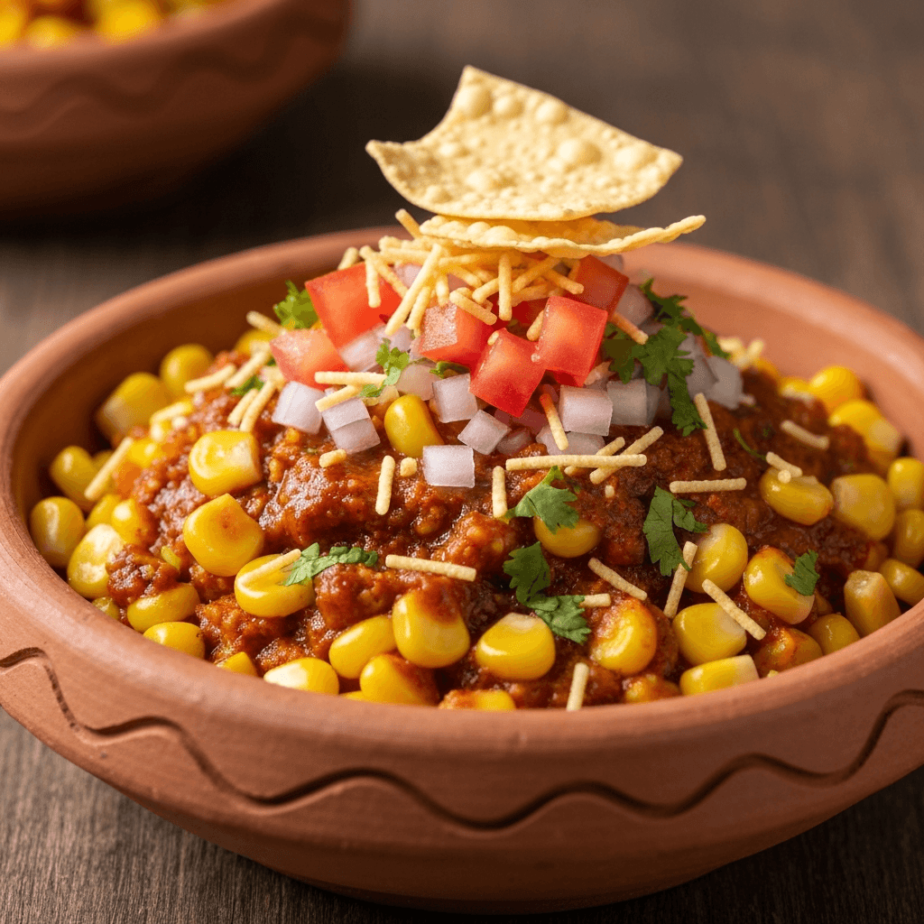Masala Corn Chaat