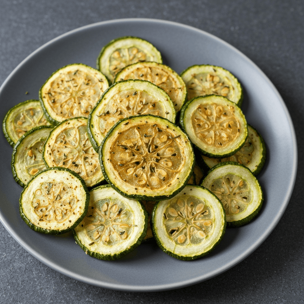 Slow-Cooked Courgette Crisps