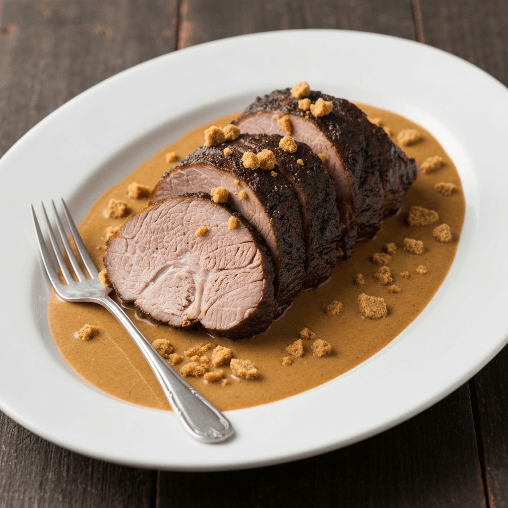 German Sauerbraten with Gingerbread Gravy