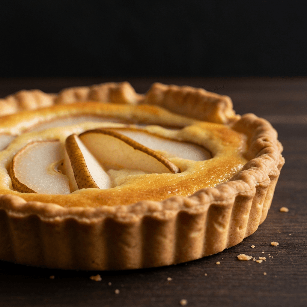 Pear and Almond Frangipane Tart