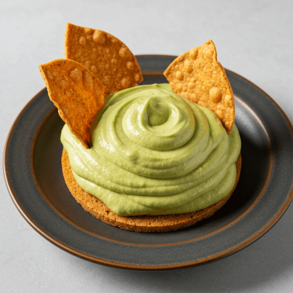 Mexican Chocolate Avocado Mousse with Cinnamon Crisps