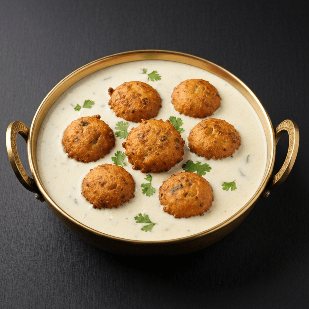 Punjabi Kadhi Pakora (Yogurt-Based Curry with Fritters)