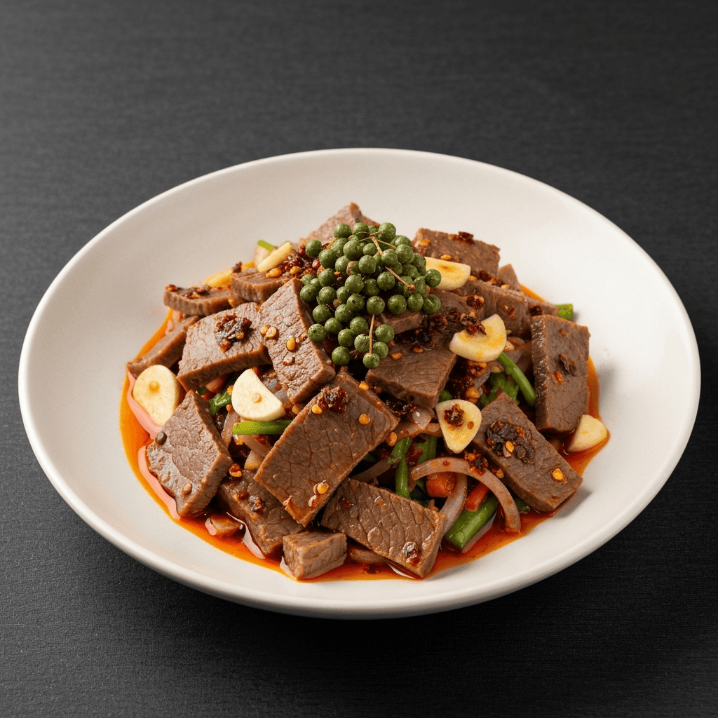 Sichuan Spicy Beef Tendon Salad