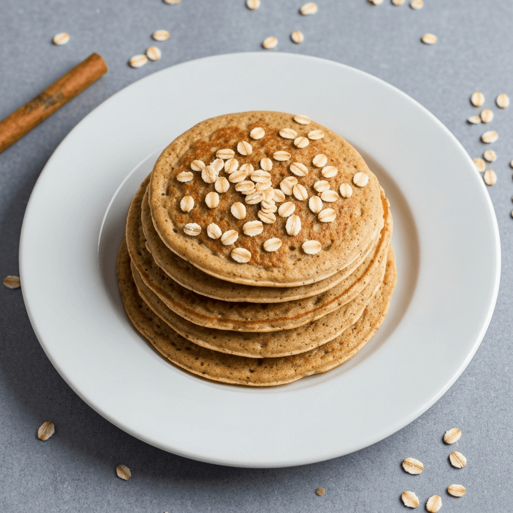 Gluten-Free Banana Oatmeal Pancakes