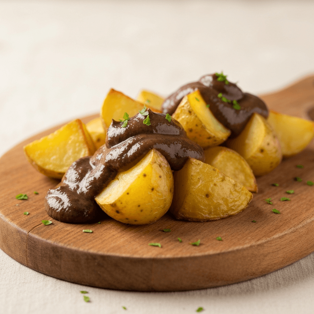 Patatas Bravas with Smoked Paprika Aioli