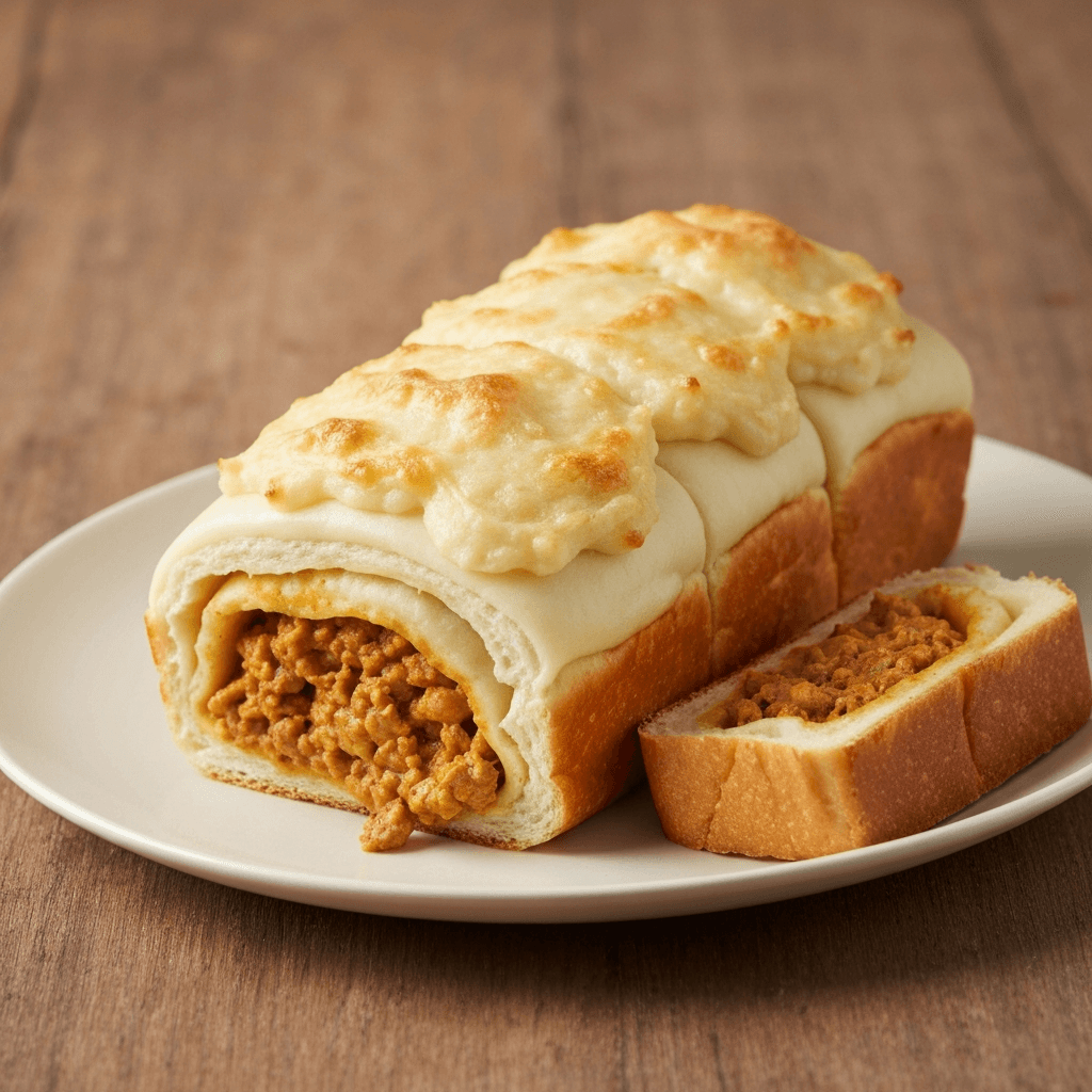 Laksa Shepherd's Pie with Mantou Mash Topping (Laksa Loaf)