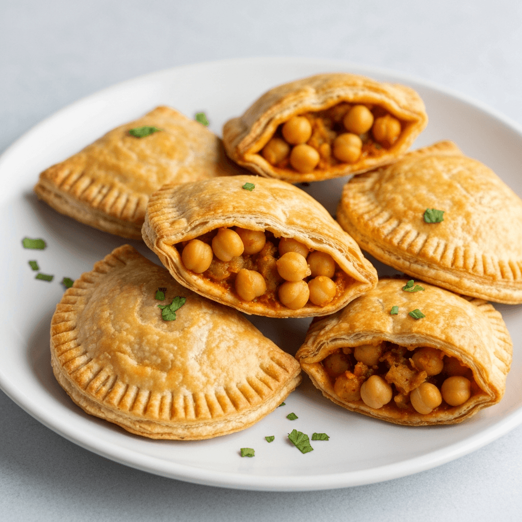 Spicy Chickpea and Potato Samosa Hand Pies