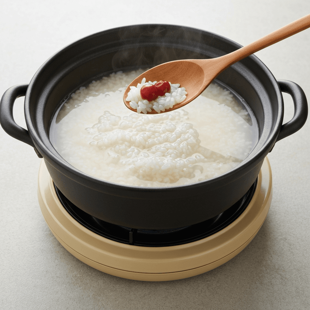 Korean Rice Punch (Sikhye) Hot Pot