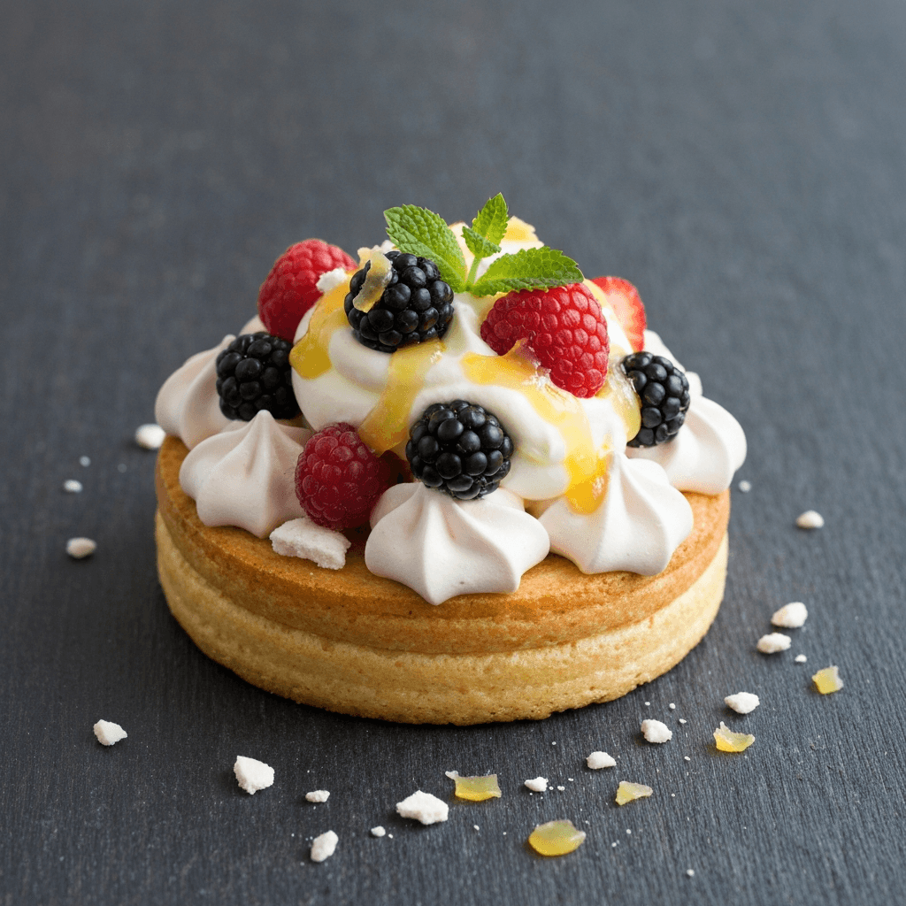 Eton Mess with Lemon Curd