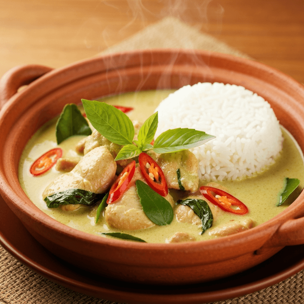 Thai Green Curry with Chicken