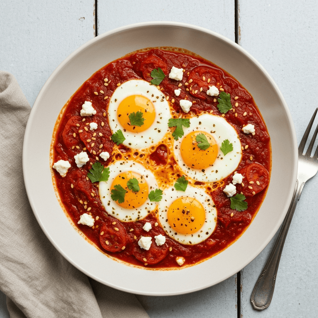 Shakshuka with Feta & Za'atar