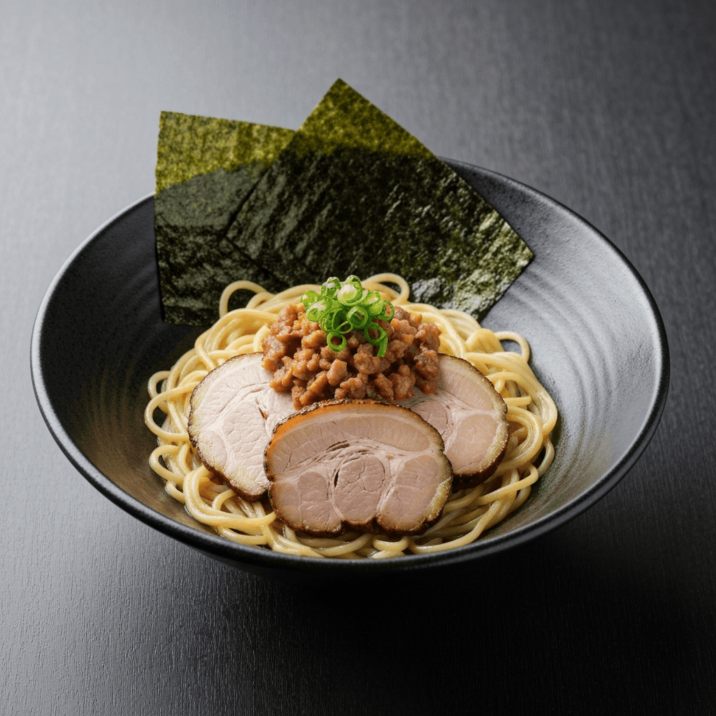 Tsukemen Dipping Ramen with Citrus Ponzu