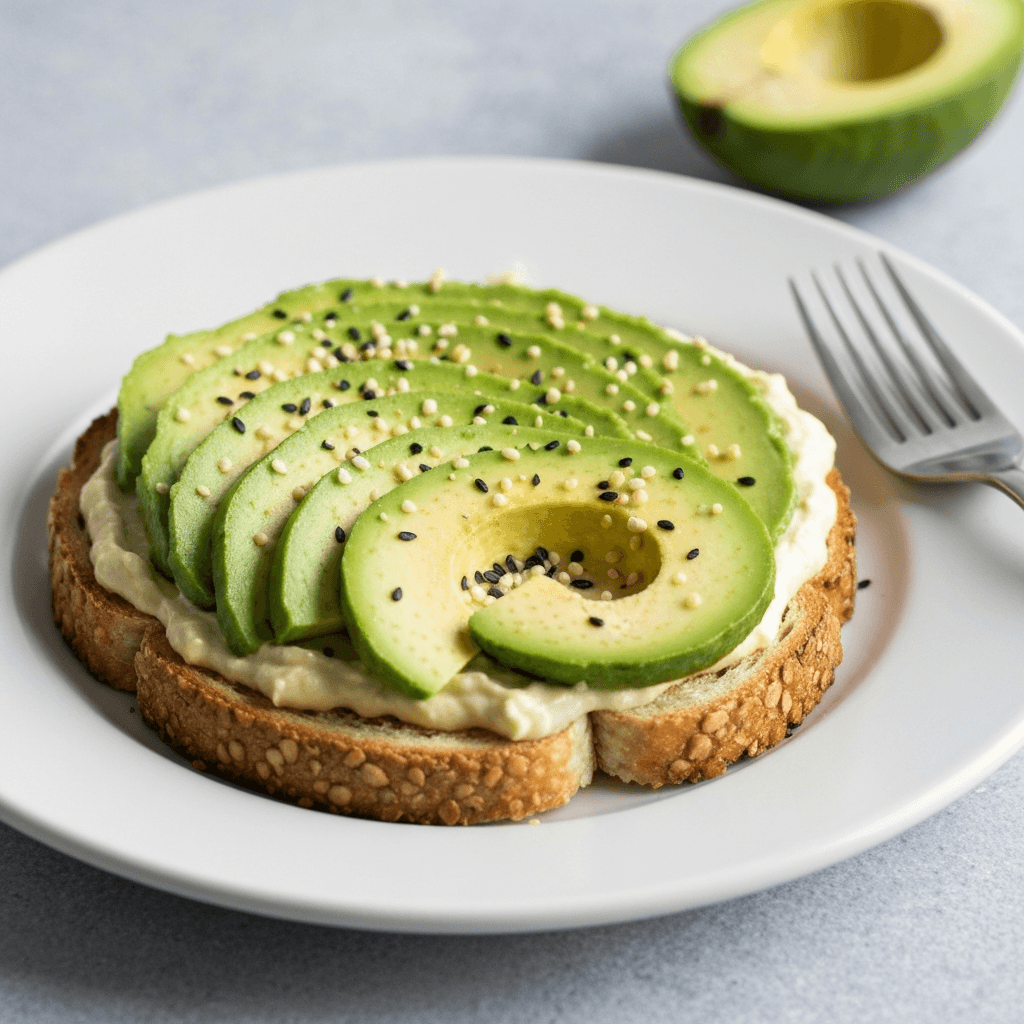 Quick & Easy Avocado Toast with Everything Bagel Seasoning