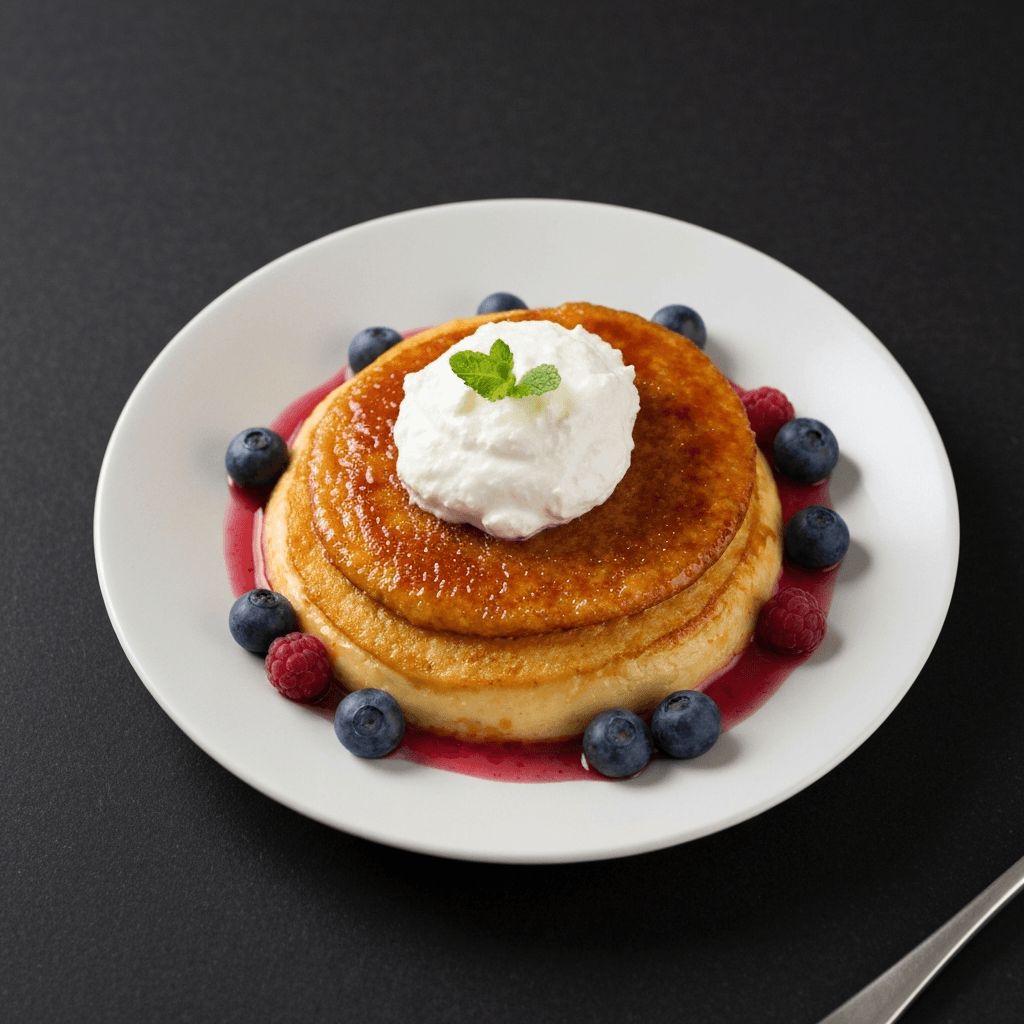 Caramelized Jersey Cream Stir-Fry with Berries
