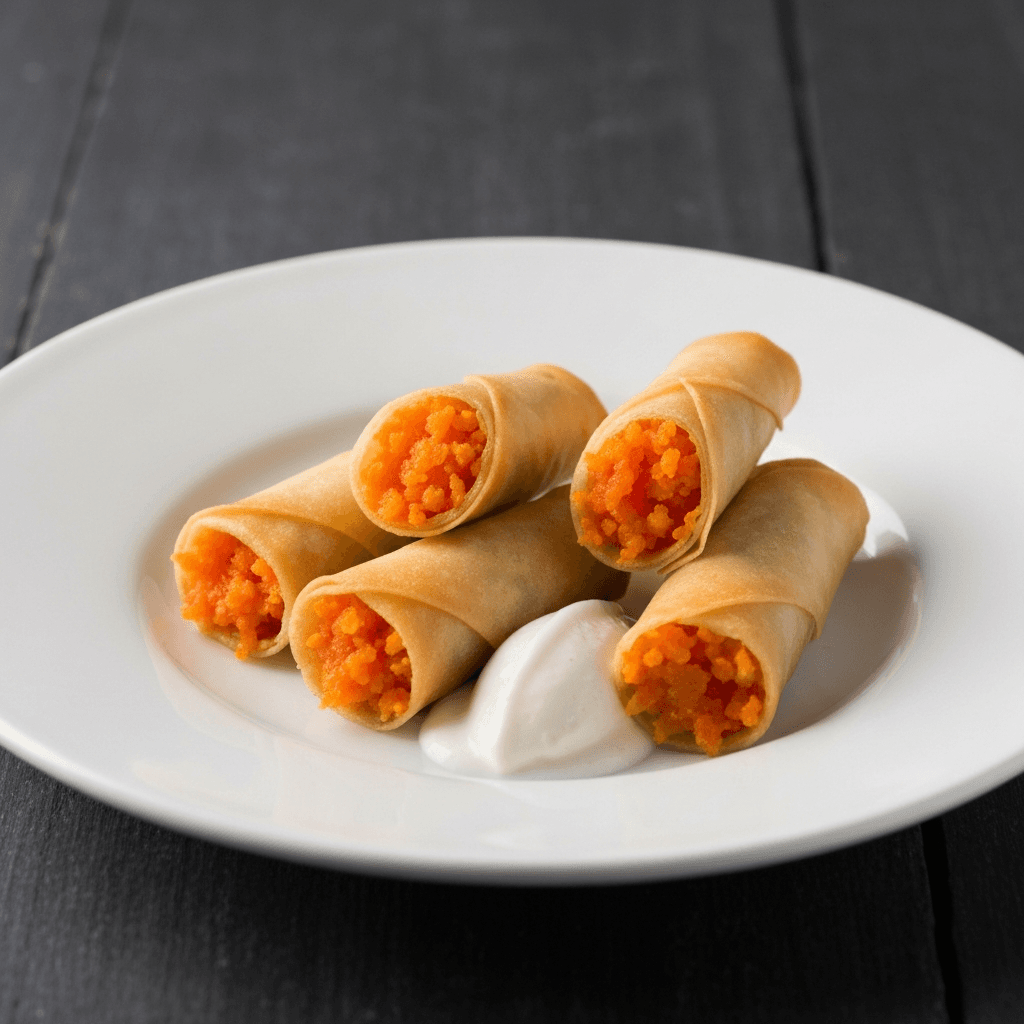 Gajar ka Halwa Spring Rolls