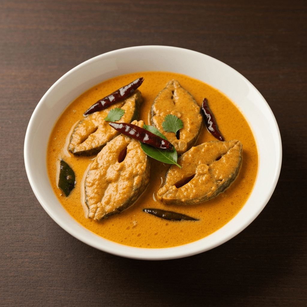 Goan Fish Curry with Coconut Milk and Tamarind