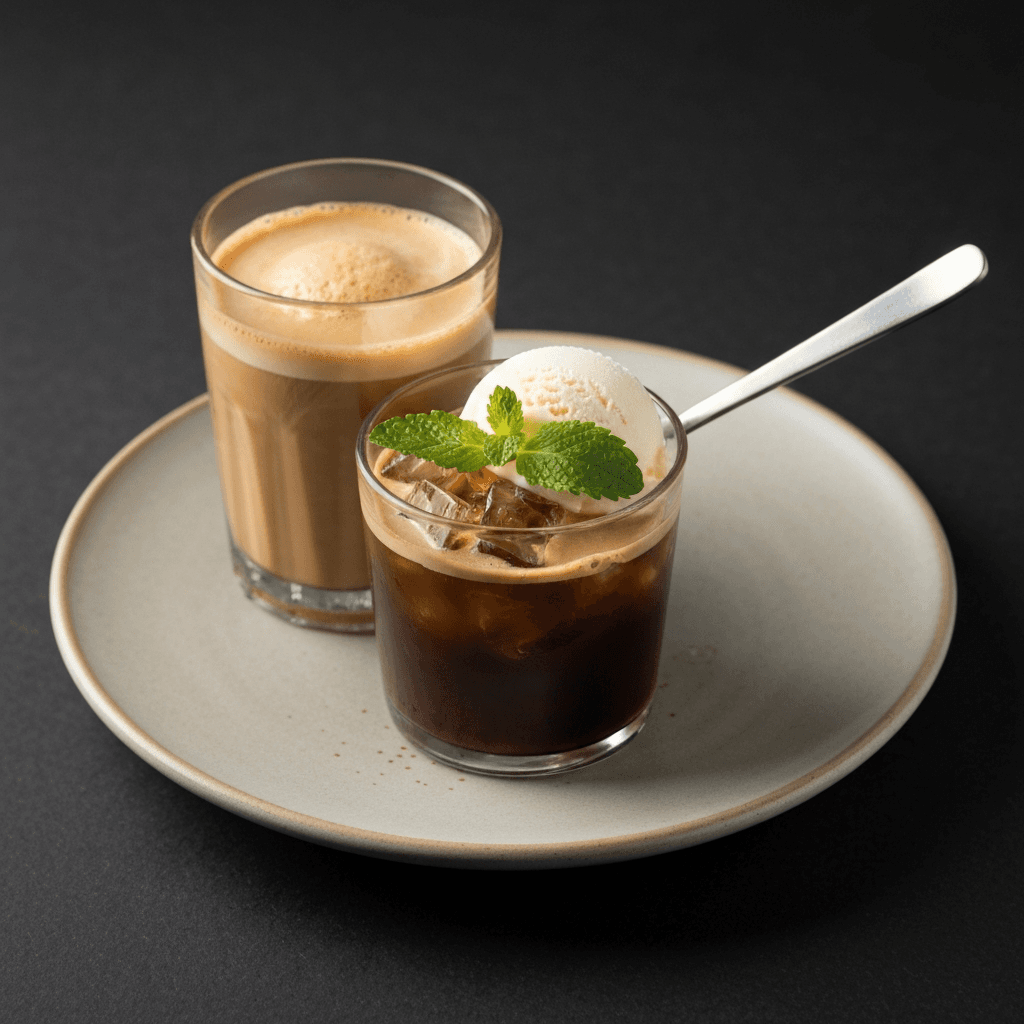 Vietnamese Iced Coffee Affogato