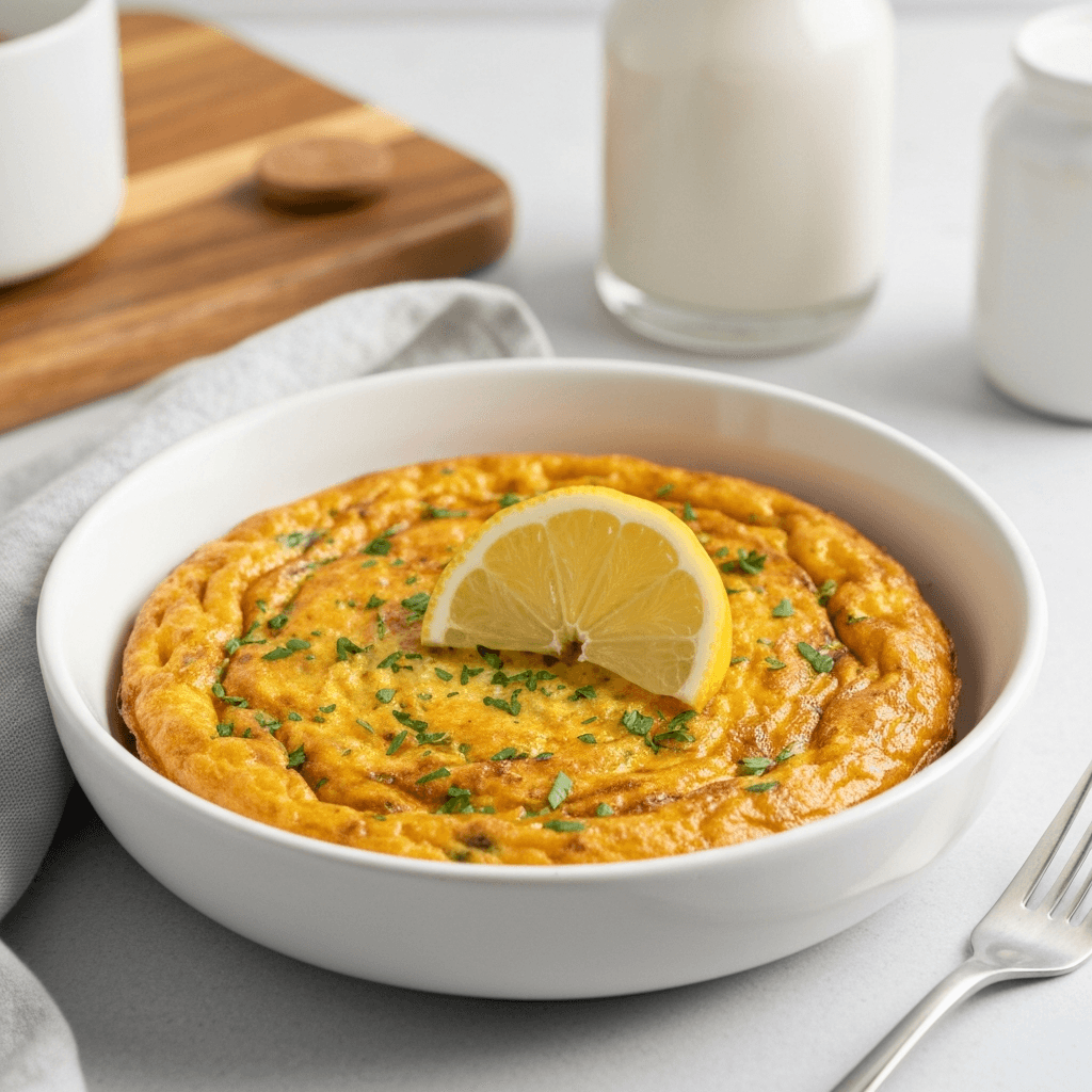 Spinach and Courgette Frittata