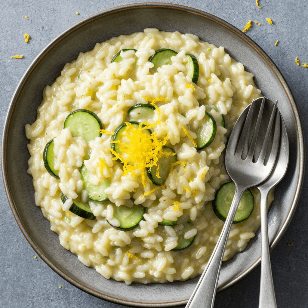 Jersey Butter & Courgette Risotto