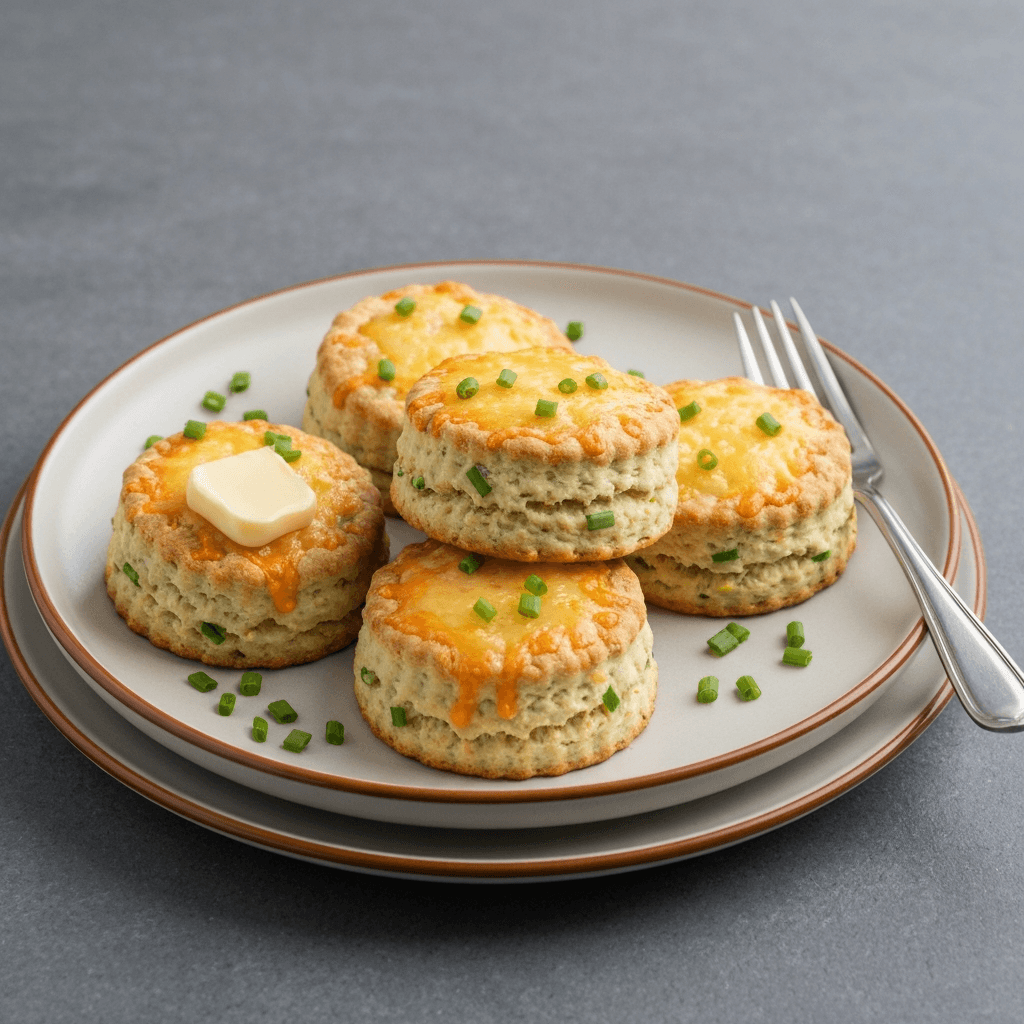 Ploughman's Scones with Cheese and Chives