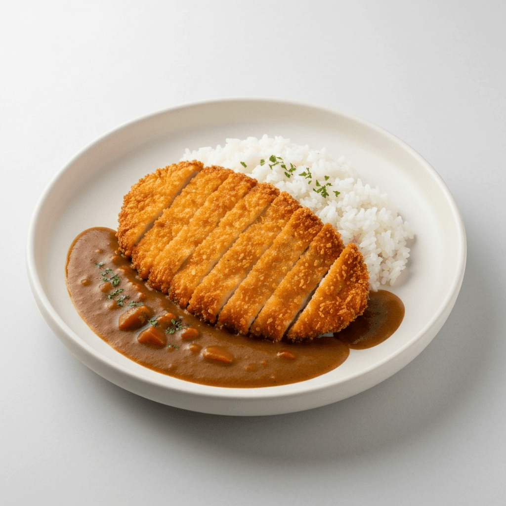 Chicken Katsu Curry with Rice