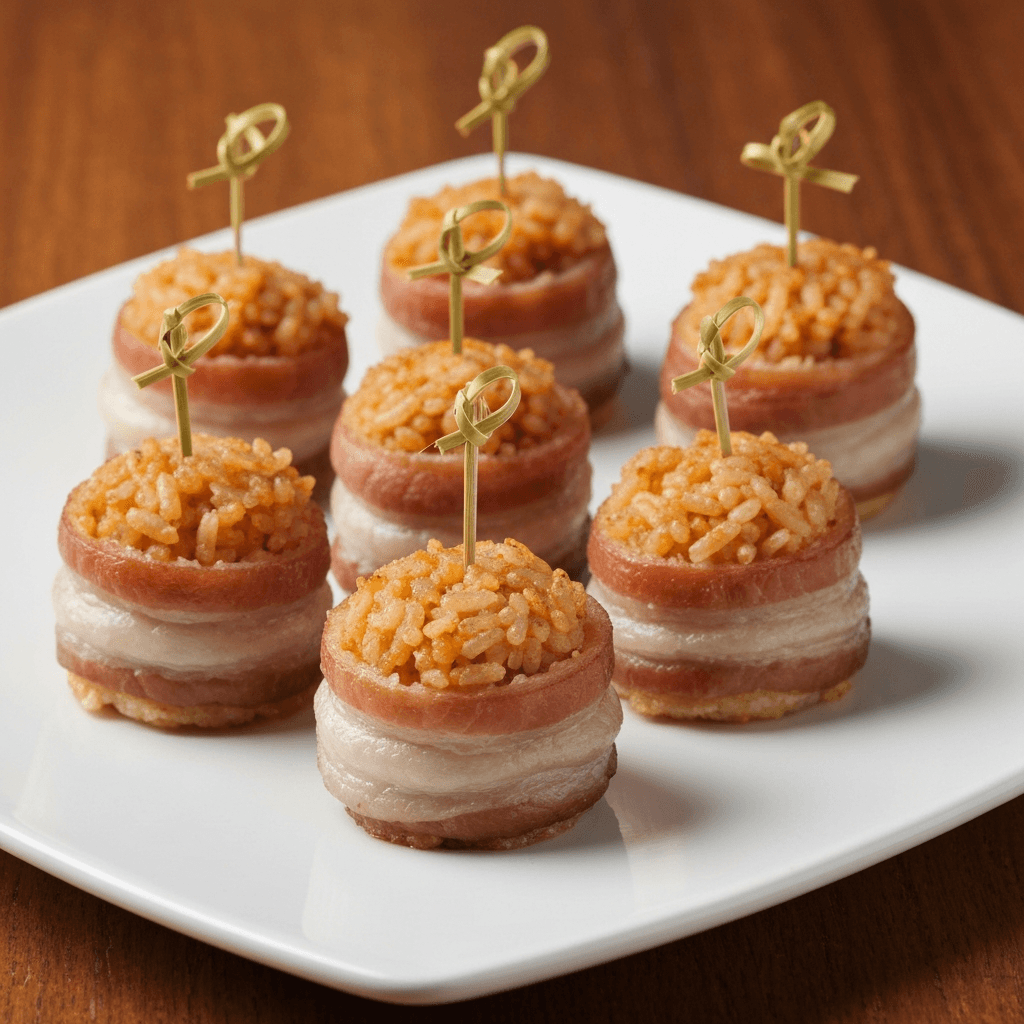 Lechona Tolimense (Colombian Stuffed Pig) Mini Bites