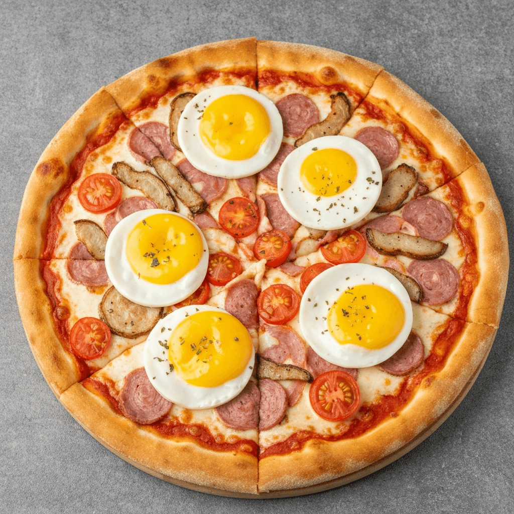 Full English Breakfast Pizza