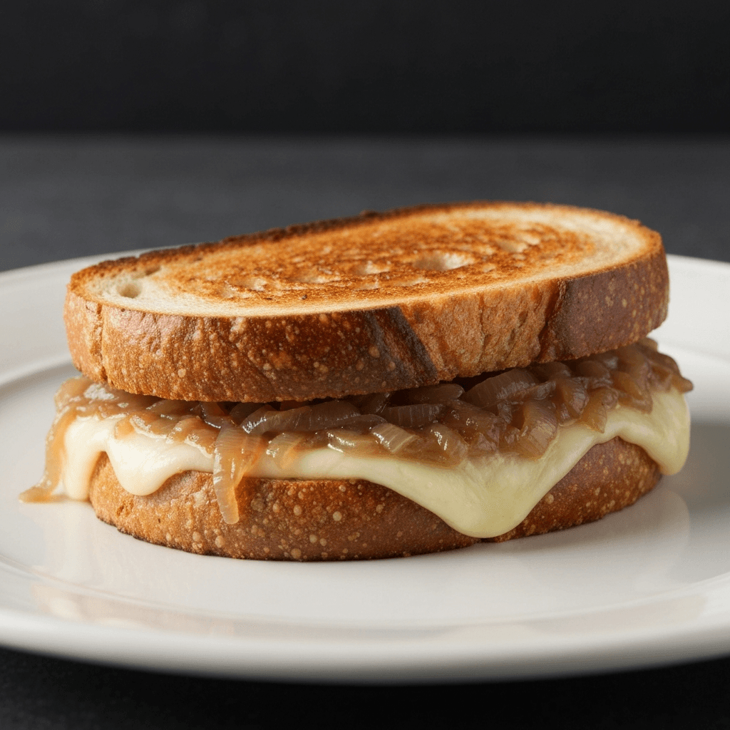 French Onion Soup Grilled Cheese Sandwich