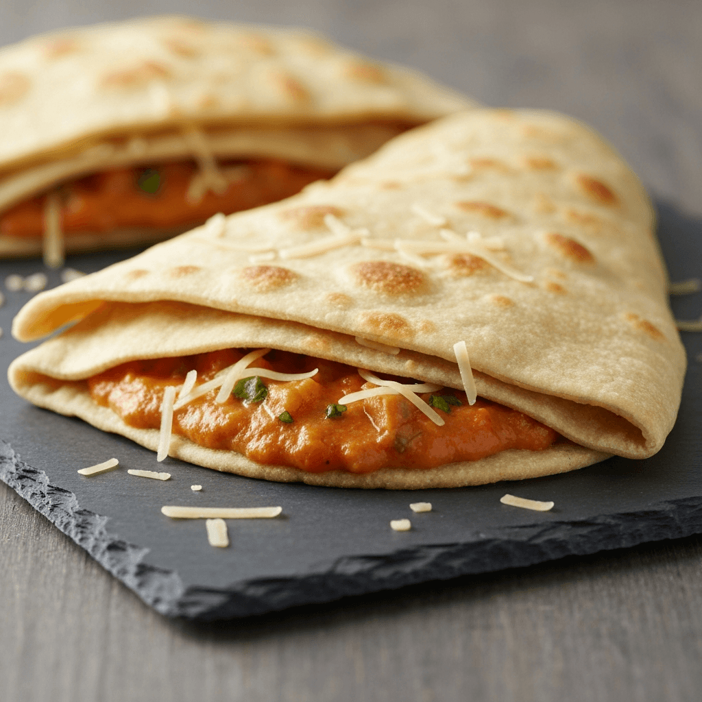 French Onion Soup Flatbread with Prosciutto