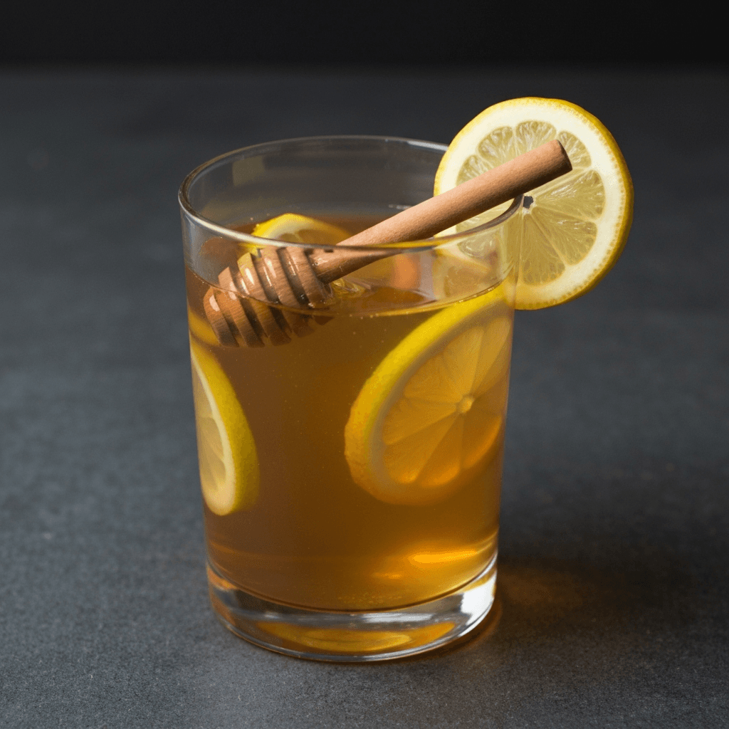Hot Toddy with Honey, Lemon, and Whiskey