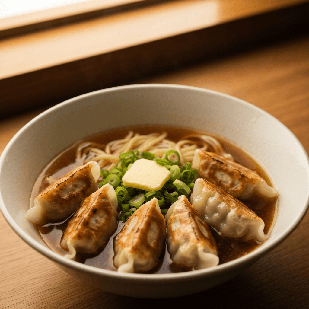 Ramen Gyoza Soup Dumplings