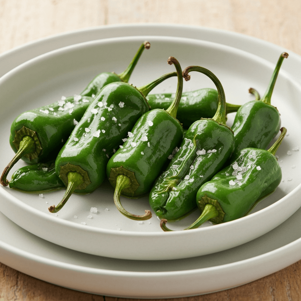 Pimientos de Padrón with Sea Salt