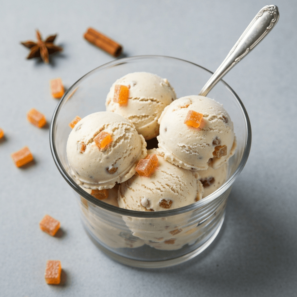 German Lebkuchen Ice Cream