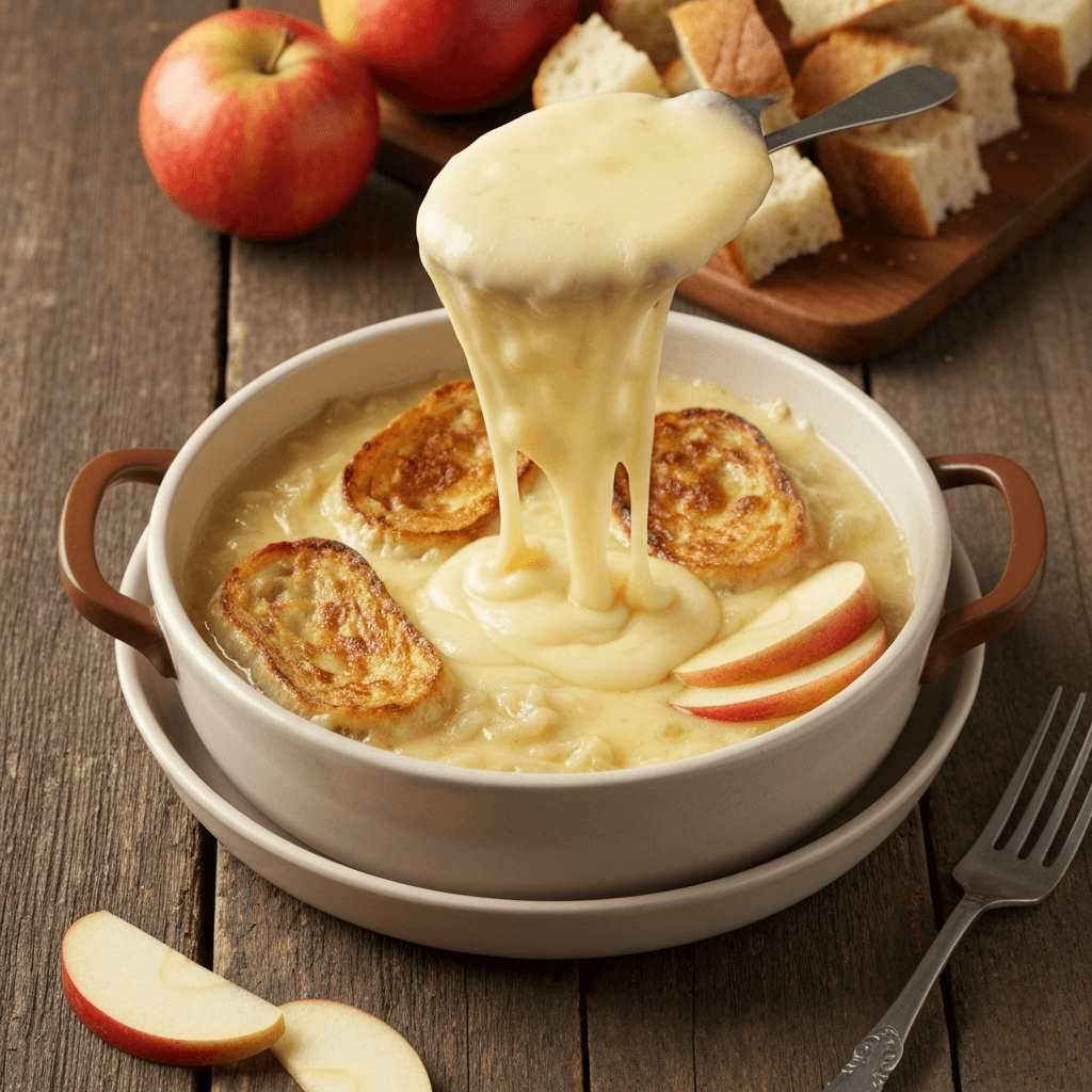 French Onion Soup Fondue