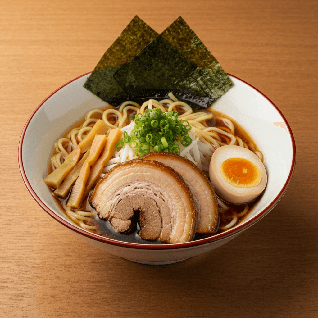 Shoyu Ramen with Braised Pork Belly