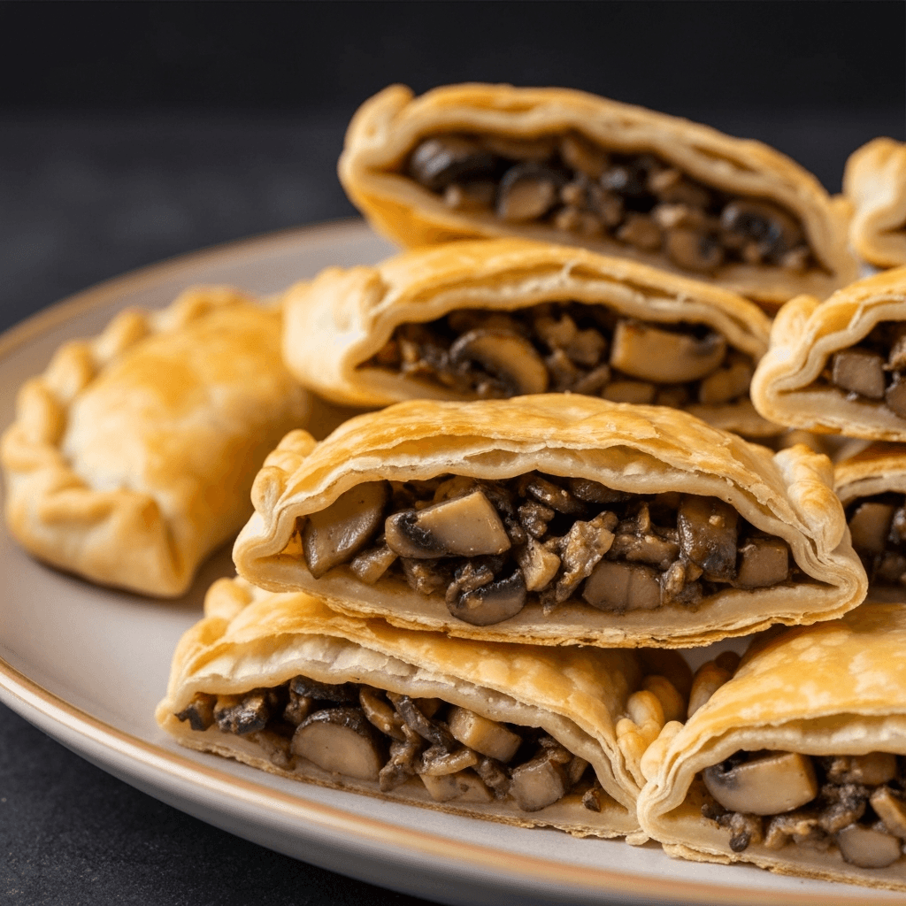 Mushroom and Sherry Empanadas